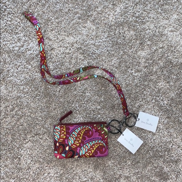 Vera Bradley Accessories - Vera Bradly Id holder and lanyard